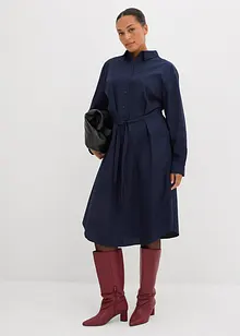 Midi jurk van puur biologisch katoen, bonprix