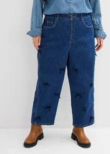Barrel jeans met comfortband, high waist, bonprix
