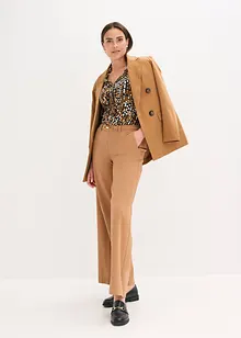 Jersey blouse met viscose, bonprix