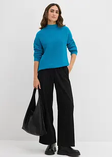 Fijngebreide trui van biologisch katoen, bonprix