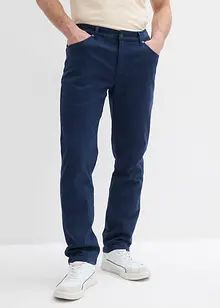 Regular fit stretch thermobroek met een zachte flanellen voering, straight, bonprix