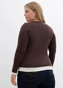 Longsleeve in een katoenmix, bonprix