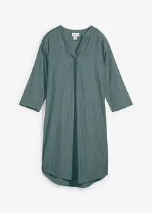 Tuniekjurk met structuureffect in een soepele viscosemix, bonprix