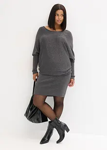 Gebreide jurk van soepele viscose, bonprix