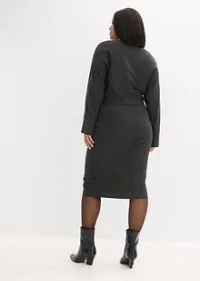 Gebreide jurk en shirt (2-dlg. set), bonprix