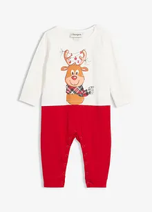 Baby jumpsuit van biologisch katoen, bonprix