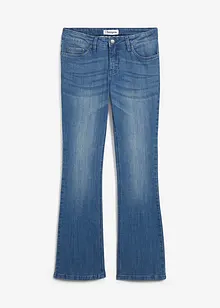 Bootcut stretch jeans, mid waist, bonprix