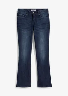 Bootcut stretch jeans, mid waist, bonprix