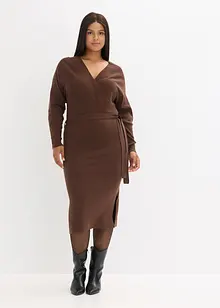 Gebreide jurk van soepele viscose, bonprix