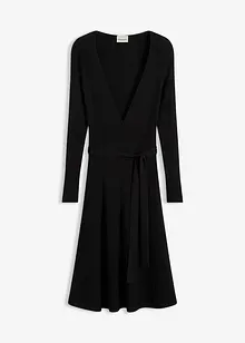 Gebreide jurk in een viscosemix, bonprix