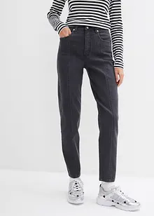 Stretch mom jeans, high waist, bonprix