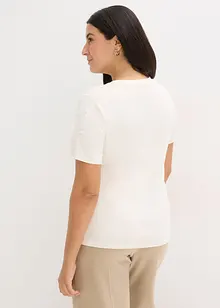 Shirt met parels, bonprix