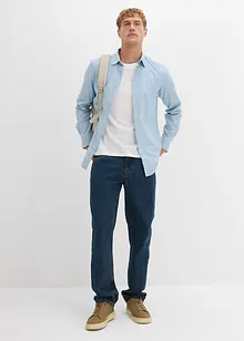 Stretch overhemd, slim fit, bonprix