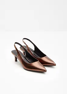 Slingback pumps met smalle hak, bonprix