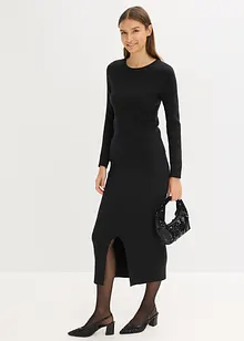 Fijn gebreide trui in een zachte viscosemix, bonprix