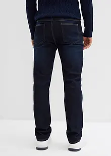 Regular fit thermo stretch jeans met comfortband en zachte voering van jersey, straight, bonprix