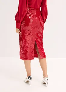 Midirok met pailletten, bonprix