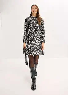 Midi jurk in een soepele viscosemix, bonprix