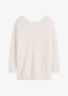 Lange trui van zacht verengaren, bonprix