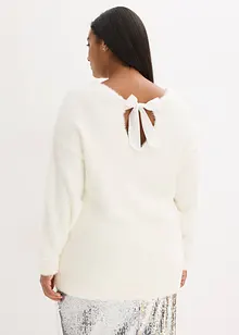 Lange trui van zacht verengaren, bonprix