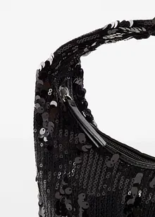 Kleine handtas met pailletten, bonprix