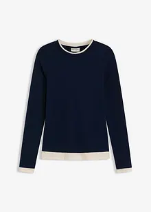 Longsleeve in een katoenmix, bonprix