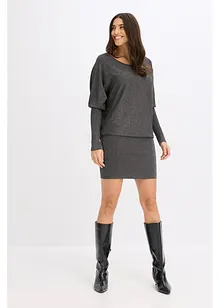 Gebreide jurk van soepele viscose, bonprix