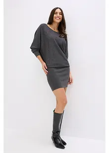 Gebreide jurk van soepele viscose, bonprix