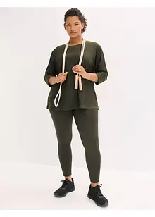 Thermo legging met reflecterende details en zakje voor smartphone, bonprix