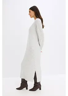 Gebreide oversized midi jurk, bonprix