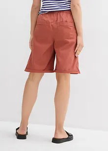 Papertouch bermuda van een katoenmix, bonprix