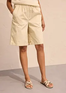Papertouch bermuda van een katoenmix, bonprix