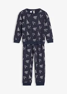 Pyjama van puur biologisch katoen (2-dlg. set), bonprix