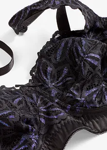 Steun bh zonder beugels met meerkleurig glittergaren, bonprix