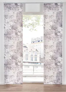 Ondoorzichtig paneelgordijn met print (1 stuk), bonprix