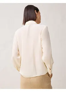 Blouse met zijde, bonprix