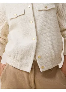 Mouwloze blazer met wol, bonprix