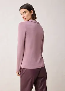 Poloshirt met wol, bonprix