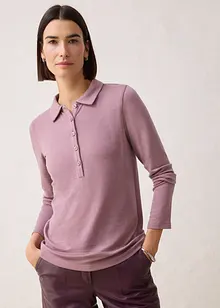 Poloshirt met wol, bonprix