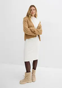 Midi jurk in een viscosemix, bonprix