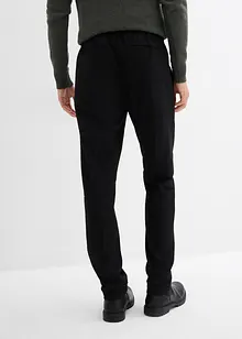 Broek met comfortband in wollen look, regular fit, bonprix