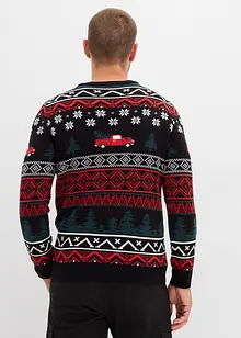 Fijngebreide kersttrui, bonprix