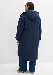 Lange winterjas in layerlook, bonprix