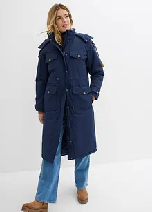 Lange winterjas in layerlook, bonprix