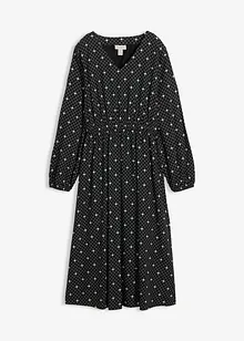 Maxi jurk van soepele viscose, bonprix