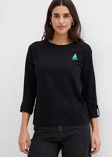 Longsleeve van biologisch katoen, bonprix