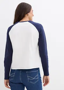 Raglan longsleeve van puur katoen, bonprix