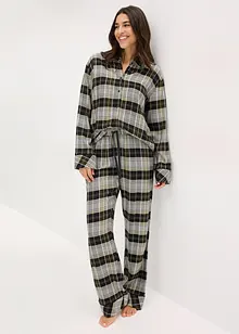 Flanellen Pyjama, bonprix