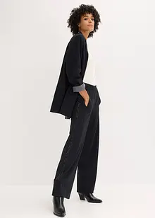 Instapbroek van Punto di Roma met glittersteentjes, bonprix