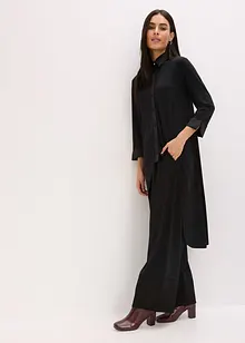 Jersey blouse met satijnen versieringen, bonprix